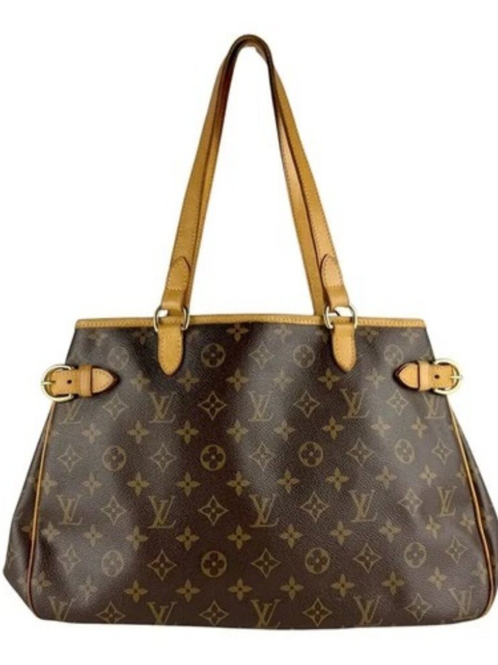 Auth LOUIS VUITTON Monogram Batignolles Horizontal Shoulder Bag M51154 - z...